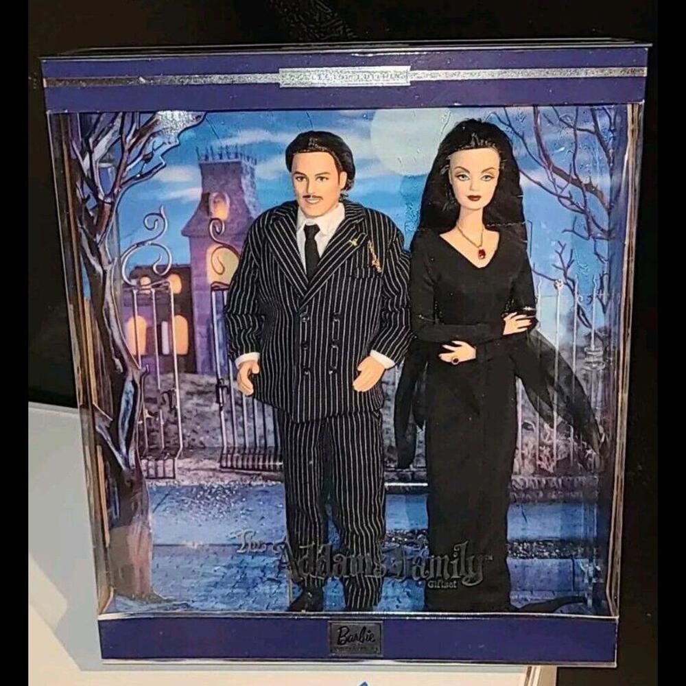 RARE The Addams Family 2000 Collector Edition Morticia & Gomez 27276 NRFB